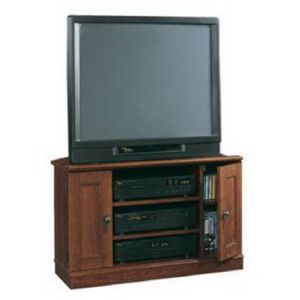 Sauder 101754 Cherry Corner TV Stand