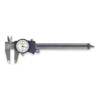 Mitutoyo 505 717 Dial Caliper, 0 6 In, Dial A