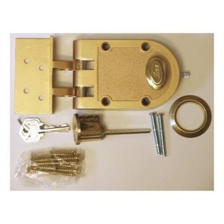 Kaba Ilco 530 53 51 Commercial Lock, Single Cylinder, Bronze
