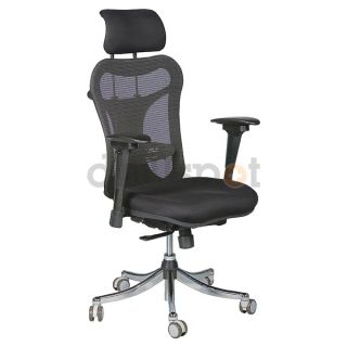 Balt 34434 Executive Mesh Chair, Black