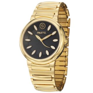 Fruitz Womens Sorbet Yellow Goldplated Steel Quartz Watch Today $