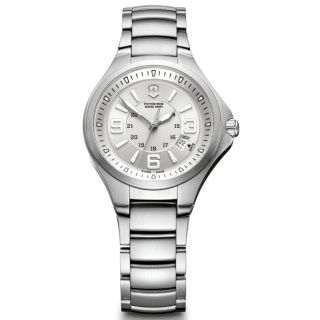 Victorinox Swiss Army Womens Base Camp Silver Dial Watch