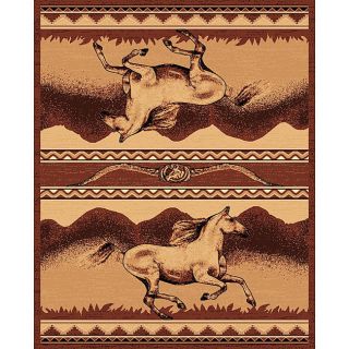 The Lodge Horses Southwestern Rug (8 x 11) Today $234.89 5.0 (1