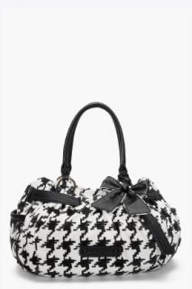 Juicy Couture Brogue Houndstooth Day Fluffy Bag for women
