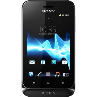 Sony Mobile XPERIA tipo dual Smartphone   Wi Fi   3G   Bar   Black