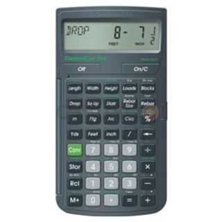 Calculated Industries Inc 4225 5.6Hx3Wx.65D Hand Held ConcreteCalc