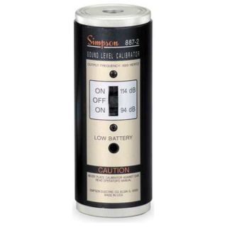 Simpson Electric 887 2 Calibrator, Noise