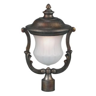 Cambridge Outdoor Frosted Glass Bronze Post Head