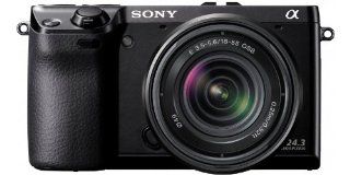 Sony NEX 7KB Systemkamera 3 Zoll Kit inkl. 18 55 mm Kamera