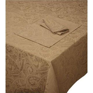 Ralph Lauren Table Linens, Suite Paisley 60 x 144 Tablecloth Camel