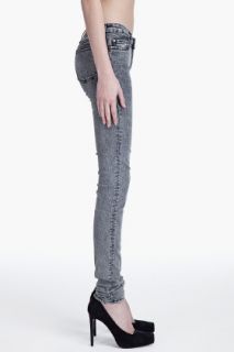 Acne Kex Black Snow Jeans for women
