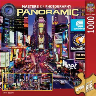 1000 Piece Masters Of Photography Times Square Panoramic Puzzle
