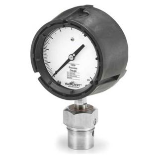 Ashcroft 451259SD04L/50312SS04TXCG300# Gauge With Seal, Process, 4 1/2 In, 300 Psi