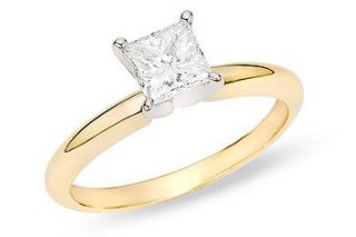 14k Gold 1ct TDW Diamond Solitaire Engagement Ring (G H, SI2 I1