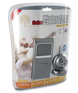 Wireless Portable Video Baby Monitor with LCD