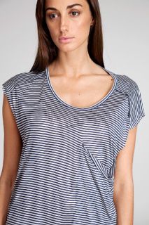 Diesel Black Gold  Tener Striped T shirt for women