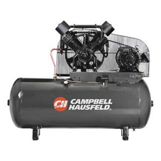 Campbell Hausfeld CE8003 Air Compressor, 15HP, 120Gal, 175 PSI, 50CFM