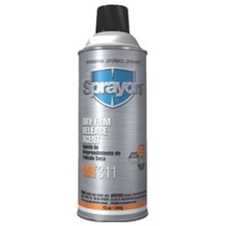Krylon S00311 12 oz Aerosol Sprayon Dry Film KRYTOX Mold Release, Pack