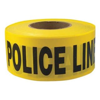 Ch Hanson 16025 Barricade Tape, Yellow/Black, 1000ft x 3In
