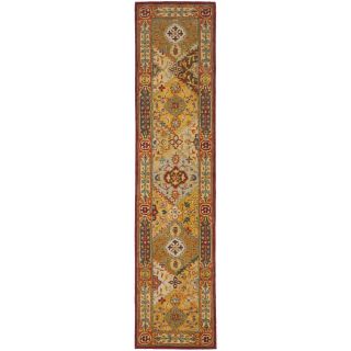 bakhtiari multi red wool runner 2 3 x 20 compare $ 249 95 sale $ 182