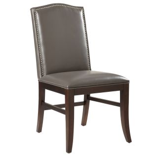 Sunpan Grey Leather Dining Chair (Set of 2) Today $587.99