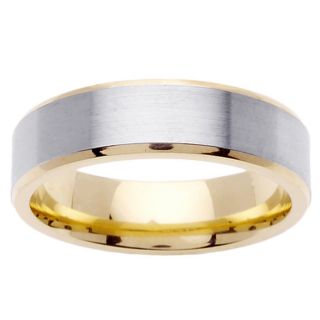 14k Two tone Gold Mens Wedding Band Today $621.18 5.0 (1 reviews