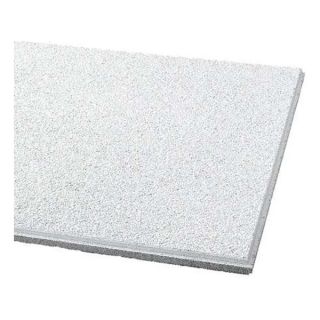 Armstrong 589 Ceiling Tile, 24 x 24 In, 3/4 In T, Pk 12