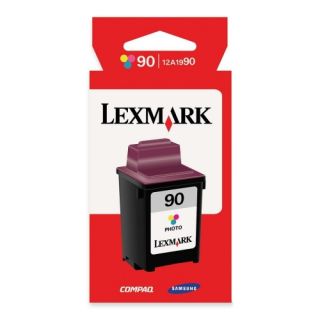Lexmark Color Ink Cartridge   450 Page   Black, Light Cyan, Light