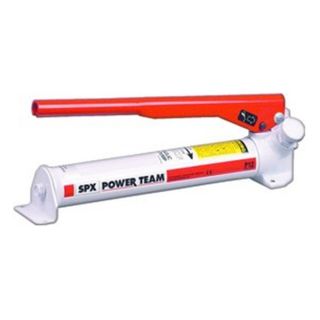 Stage POWER TEAM Hydraulic Hand Pump 152 Cubic Inch Oil Cap 1400PSI