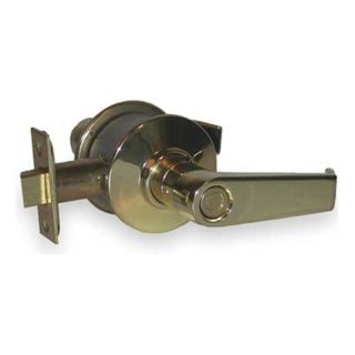 Schlage A10S LEV 605 2 3/4" BS Lever, Passage, Bright Brass, Grade 2