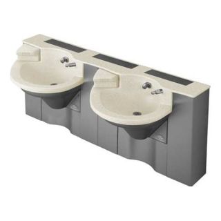 Bradley S93 664CA Hands Free Sink, 66x30x37, Oat