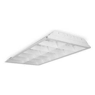 Lithonia 2ES8P 232 BSNP Recessed Troffer, Parabolic, F32T8