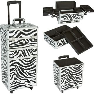 Seya 3 in 1 Zebra Rolling Makeup Case