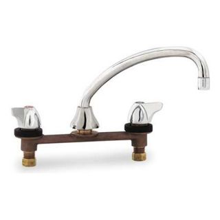 Chicago Faucets 1888 CP Faucet, Kitchen, Chrome, Two Handle Wing