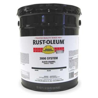 Rust Oleum 3079300 Black, 5gal