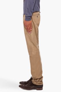 Paul Smith  Straight Tan Chinos for men