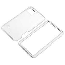Clear Snap on Crystal Case for Motorola Droid Bionic XT875