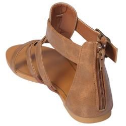 Journee Collection Womens Bella 62 Gladiator Sandals
