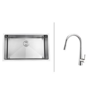 Kitchen Sink and Polished Chrome Faucet Set Today $464.99