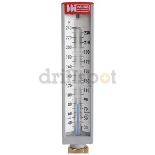 Weiss TL5S2 240 Compact Thermometer, 30 to 240 F
